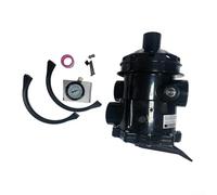 MeevrgR Vanne de commande avec collier de serrage pour Hayward SP071620T pour vanne multiport Vari de 5,1 cm pour filtres à sable à montage supérieur pour système de piscine, rinçage à contre-courant