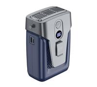 MeevrgR Ventilateur portable 12 000 Ah rechargeable par USB sans pales adapté pour l'extérieur et le bureau, que ce soit à la maison au bureau, ce qui le rend convivial et économique (emballage bleu