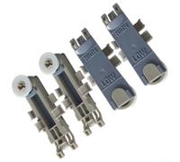 MeevrgR WP8561996 Lot de 4 roulettes réglables pour panier supérieur de lave-vaisselle - Pièces de rechange WP8561996 - Roues en plastique faciles à installer pour une meilleure capacité et un