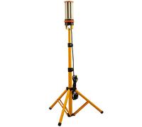 MeFard 60W Projecteur de chantier sur trépied, 6500 lumen et étanche Spot LED Extérieur, Angle de lumière de 360 degrés.