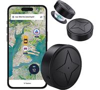MEFESE GPS Tracker Mini Localisateur GPS Multi-Fonction, Anti-Perte Voiture, Enregistrement Automatique, Appel de Rappel Vocal, Surveillance, Alarmes d'Urgence