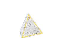 Meffert's Pyraminx M5093 Puzzle en Cristal, Multicolore