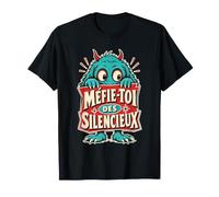 Mefie toi des Silencieux - Monstre Mignon et drôle T-Shirt