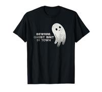 Méfiez-Vous de Ghost Bait in Town Funny Spooky Halloween T-Shirt