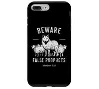 Méfiez-Vous des Faux prophètes Loup en vêtements de Mouton chrétiens Coque pour iPhone 7 Plus/8 Plus
