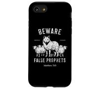Méfiez-Vous des Faux prophètes Loup en vêtements de Mouton chrétiens Coque pour iPhone SE (2020) / 7/8