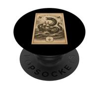 Méfiez-Vous des Léviathans | Mythe des Monstres Marins PopSockets PopGrip Adhésif