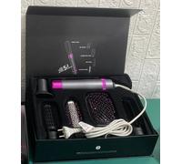 Mefish-Ensemble De Sèche-Cheveux 5 En 1,Brosse À Air Chaud Et Volumateur,Tête De Brosse Interchangeable,Sèche-Cheveux Ionique Négatif,Salle De Bain.Gift Box.