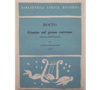 Mefistofele: Giunto Sul Passo Estremo / Conducteur