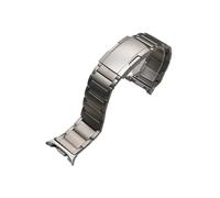 Mefloar Bracelet de montre de luxe en titane, Compatible avec Samsung Galaxy Watch 8 40mm 44mm/8Classic 46mm/Ultra 47mm 2025(Titanium,For Galaxy 8 44/40mm)