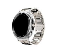 Mefloar Bracelet de montre en acier inoxydable Compatible avec Samsung Galaxy Watch 8 44mm 40mm/8Classic 46mm/Ultra 2025 47mm(Titanium,For Galaxy Ultra 47mm)