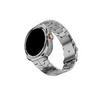 Mefloar Bracelet de montre en titane adapté for Compatible avec Samsung Galaxy Watch Ultra 47mm, bracelet de luxe en métal sans espaces(Silver)