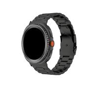 Mefloar Bracelet de montre en titane Compatible avec Samsung Galaxy Watch 8 40mm 44mm/8Classic 46mm /Ultra 47mm 2025(Black,For Galaxy Ultra 47mm)