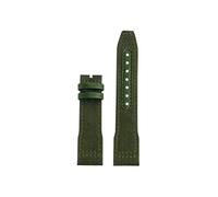 Mefloar Bracelet de montre nylon Compatible avec IWC Pilot Mark 18 Spitfire fighter jet Portugal IW377714 327004 377709 388101(Army Green no buckle,21mm)