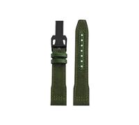 Mefloar Bracelet de montre nylon Compatible avec IWC Pilot Mark 18 Spitfire fighter jet Portugal IW377714 327004 377709 388101(A-Army Green Black,22mm)