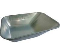 MEFRO Cuve de Remplacement 100 Litre Galvanisé Brouette Changement Récipient