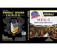 MEG-2 British Drama-Guide & Question Bank by Expert panel of neeraj Publications-2018 edition