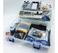 MEGA 2560 Starter Kit Ultra (compatible IDE 100% Arduino), avec support de batterie, WiFi, Bluetooth, capteurs, modules, kit de résistance et composants:> 220 éléments! (pas d'alimentation)