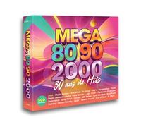 Mega 80, 90 & 2000 - 30 ans de hits Coffret CD