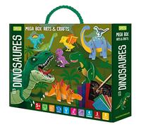 Giulia Pesavento – Méga arts & crafts. Les dinosaures – livret, coloriages, stickers et stylo