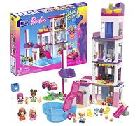 Mega Barbie Coffret de Construction Color Reveal avec Plus de 25 Surprises, 5 Mini-poupées et 6 Animaux et Changement de Couleur, Jouet Enfant, Dès 5 Ans, HHM01