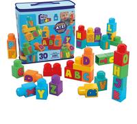 Mega Block HRR60 Apprendre L'Alphabet Ensemble De 30 Blocs De Construction