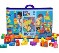 Mega Bloks 300 cubes dans un sac en plastique - bleu