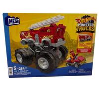 Mega Bloks Blocks Mega Hot Wheels Monster Trucks 5-Alarm Fire Truck - 0194735064441