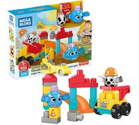 Mega Bloks Bubù Chiots Au Chantier, 30 Blocs De Construction