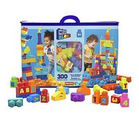 Mega Bloks Coffret de Construction Très Grand Sac de Construction avec 300 Gros Blocs de Construction colorés et 1 Sac de Rangement, Jouet d'Éveil, Dès 1 an, HHM97