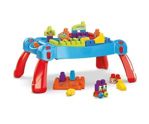 Mega Bloks FGV05 First Builders Table Multi Activités 3 En 1