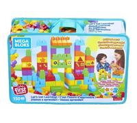 Mattel Sac de blocs de construction Mega Bloks Deluxe 150 briques 1 à 5 ans FVJ49