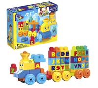 Construction Mega Bloks le train de l'alphabet 50 pcs