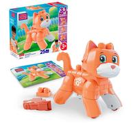 Mega Bloks Skating Cat Construction Game 25 Pieces Orange Enfants