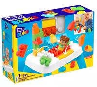 MEGA Brands Coffret HHM99 Bloks Table Avalanche – 2 fonctions, 23 blocs, dès 1 an, multicolore