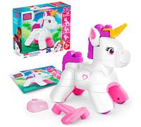 MEGA BLOKS Coffret de construction Ma Licorne à Construire JKG36 – 3 en 1, 26 éléments, dès 3 ans