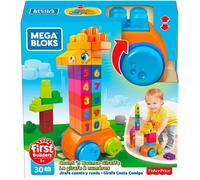 Mega Bloks La Girafe des Chiffres, jeu de blocs de construction 30 pièces