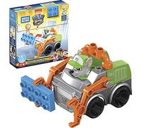 Mega Bloks La Pat'Patrouille : Le film, Camion de Recyclage de Rocky, 10 blocs de construction et 1 figurine, jouet pour bébé et enfant dès 3 ans, GYH93