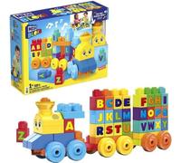 Mega Bloks - Le Train de l'Alphabet - Jouet de construction - 12 mois et + FWK22