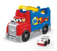 MEGA BLOKS Jeu de construction Mon Camion de Course FVJ01, Multicolore, 15 pièces, 1–5 ans