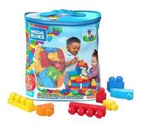 Mega Bloks Sac Bleu, jeu de blocs de construction, 60 pièces, DCH55 Multicolore
