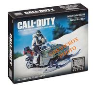MEGA BLOKS série CALL of DUTY - MOUNTAIN RECON réf 06812 NEUF scooter des neiges