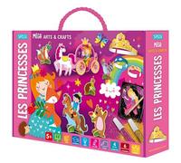 Méga box arts & crafts - Les princesses - 6 maquettes + 4 couronnes - Matteo Gaule - Sassi - Jeux livres objets