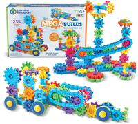 Mega Builds Gears Gears Gears, Jeu De Construction Gears Stem, 235 Pièces, À Partir De 4 Ans