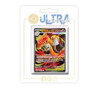 Méga-Camérupt ex 156/132 Full Art Secrète - Myboost X Méga-Évolution 1 - Coffret de 10 Cartes Pokémon Françaises