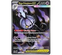 Mega Chandelure ex 115/84 Carte Pokémon Rare Illustration spéciale | Mega Evolution Pitch Black | ME05 | Authentifié Titan