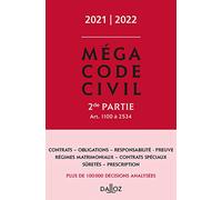 Méga Code civil 2021-2022, 2e partie