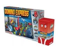 Mega Coffret Domino Express Ultra Power : 188 dominos + Power Dealer + 200 Dominos - Set Jeu de Construction + Carte tigre - Collector