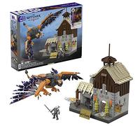 MEGA Brands Jeu de construction The Witcher – La chasse au Griffon de Geralt, 431 pièces