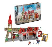 MEGA Coffret Relais Routier Red Rocket Fallout, 824 éléments, 2 Personnages articulés et Accessoires HXT00